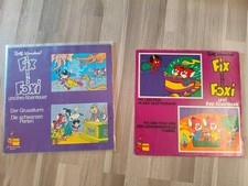 2x Fix und Foxi Schallplatten - Hörspiel "und ihre Abenteuer" - Kinder Klassiker
