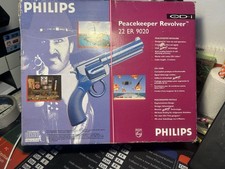 Vintage Games Controller Gun Philips Peacekeeper Revolver CDI Boxed 1994 Retro