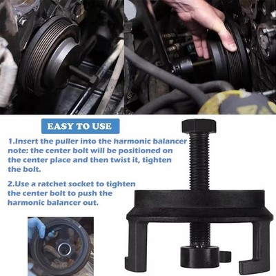 Crank Pulley Puller 25264 For GM LS Harmonic Balancer for Chrysler Dodge Jeep