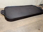 Antique Cast Iron #8 Hammered Long Griddle Seasoned Rare Unmarked Wagner SK