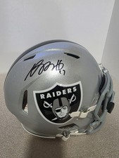 Davante Adams Las Vegas Raiders Signed Authentic Helmet Beckett COA.