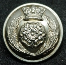 Victorian 1st Royal Lancashire Militia 25mm Buttons by Firmin