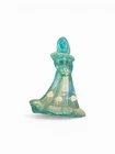 Fenton Art Glass Hand Painted Shelley Fenton Green Bridesmaid Doll Figurine