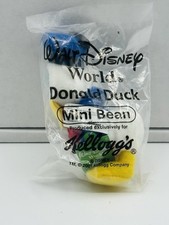 Walt Disney World Donald Duck Mini Bean Kellogg's Figure New
