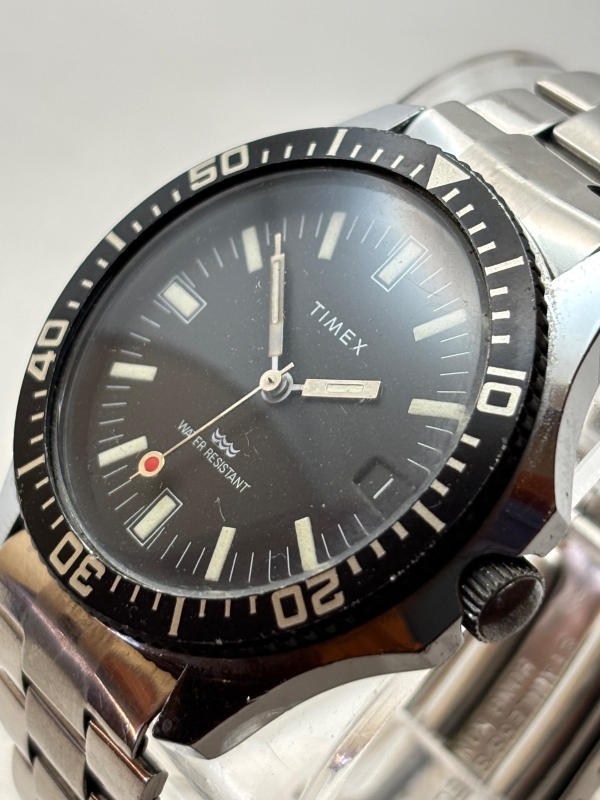 Timex Marlin Red Dot Mechanical automatic diver m… - image 2