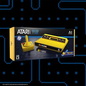 ATARI 2600+ PAC-MAN EDITION CONSOLE AND JOYSTICK - EXTRA INKY CONTROLLER (BLUE)