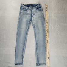 Bamboo Denim Light Wash Skinny Jeans Sz. 15