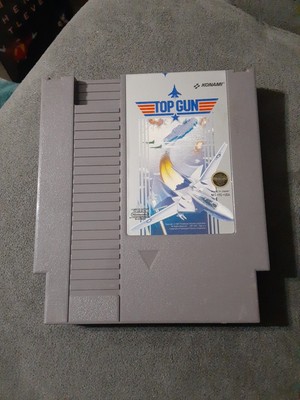 NES Top Gun (Nintendo Entertainment System, 1987) Authentic TESTED & WORKING