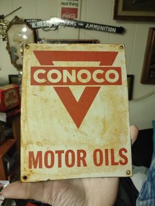 Vintage Conoco Signs | eBay