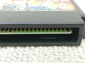 Famicom Software Model Number Double Dragon 3 Technos Japan FJg09