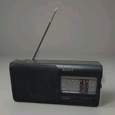 Sony ICF-890 4-Band Portable Radio TV-Sound / FM / AM WORKING Tone Knob Missing