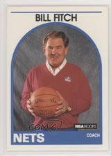 1989-90 NBA Hoops Bill Fitch #327 HOF 04zw