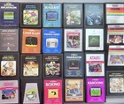 Atari 2600 Video Game Cartridges Lot Of 24 – Vintage – Untested
