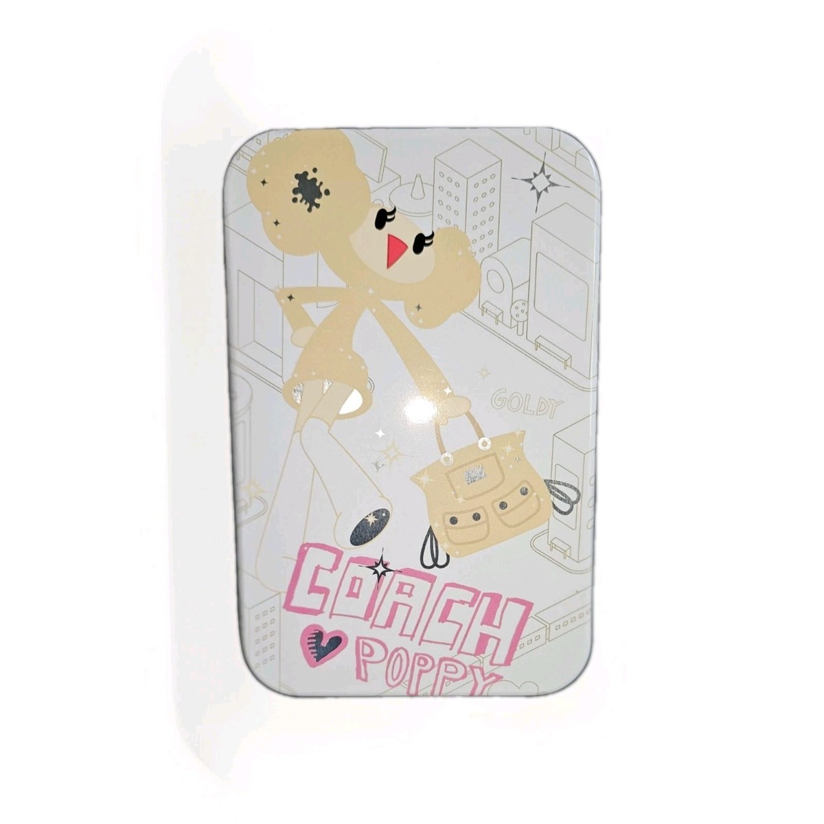 激レア COACH POPPY トートバッグ キャンバス GOLDY RARE** Coach Poppy Chan Goldy – Limited Edition Stationary Storage