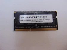 A-Tech 8GB  DDR3L PC3L-12800 1600MHz 2RX8 1.35v Laptop Memory 12351 Tested