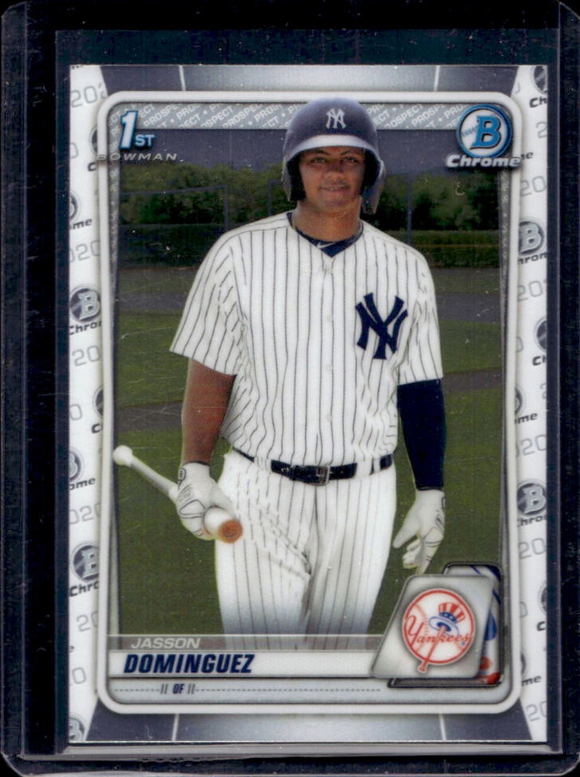 2020 Bowman Jasson Dominguez Chrome Prospects #BCP-8 Yankees