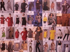 Designer Vogue sewing patterns Uncut Your choice dresses pants suits skirts. (B)