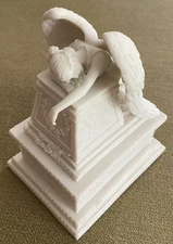 Memorial Urn Mourning Angel Decorative Cremation Ashes Funeral - Adult Child Pet