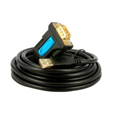 16ft USB 3.0 to Serial Adapter USB RS232 Cable Converter DB9 with FTDI Chip