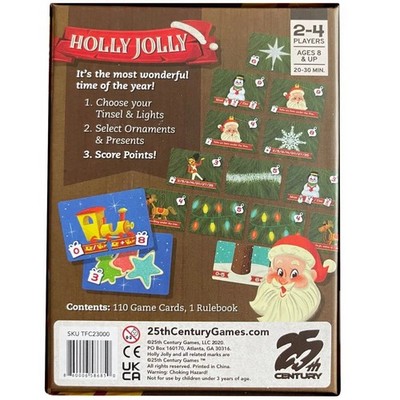 Holly Jolly - Competitive Christmas Card Game for Family, Adults