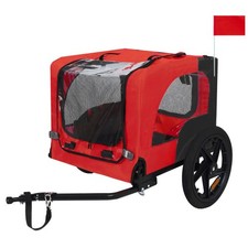 Pet Bike Trailer Dog Cart for Bicycle,Suitable for Small and Medium Pets,Folding