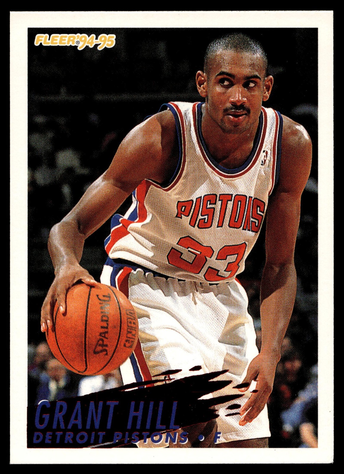 1994-95 Fleer #280 Grant Hill RC Detroit Pistons
