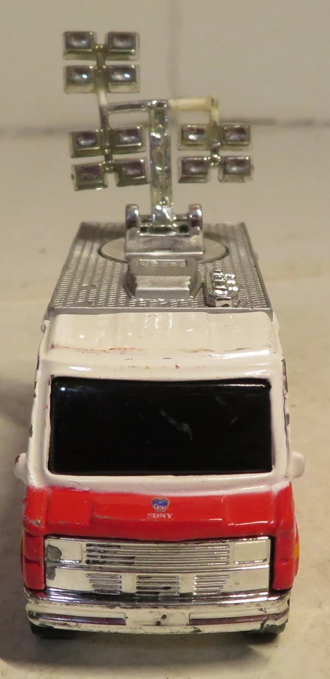 Realtoy FDNY Communication Truck New York Fire Department NYC Loose Toy Van Used - Image 3 of 4
