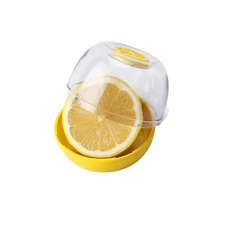 Fresh Flip Pod Lemon Storage Container, Keeps Leftover Half Flavorful and Fir...