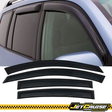Fits 04-08 Nissan Maxima Tape On Acrylic Window Visors Rain Sun Guard Deflector