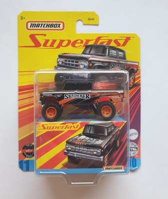 1968 Dodge D200  Skyjacker 4x4 *** Matchbox Superfast Collectors  1:64