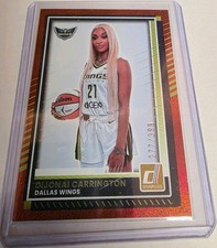 2025 Panini Donruss WNBA DiJonai Carrington Red Sparkle Holo /399 #