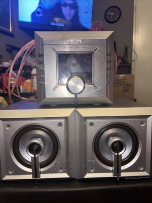 Philips Mz-3 Compact Audio System MZ-3/37 120V 60HZ 20W Silver