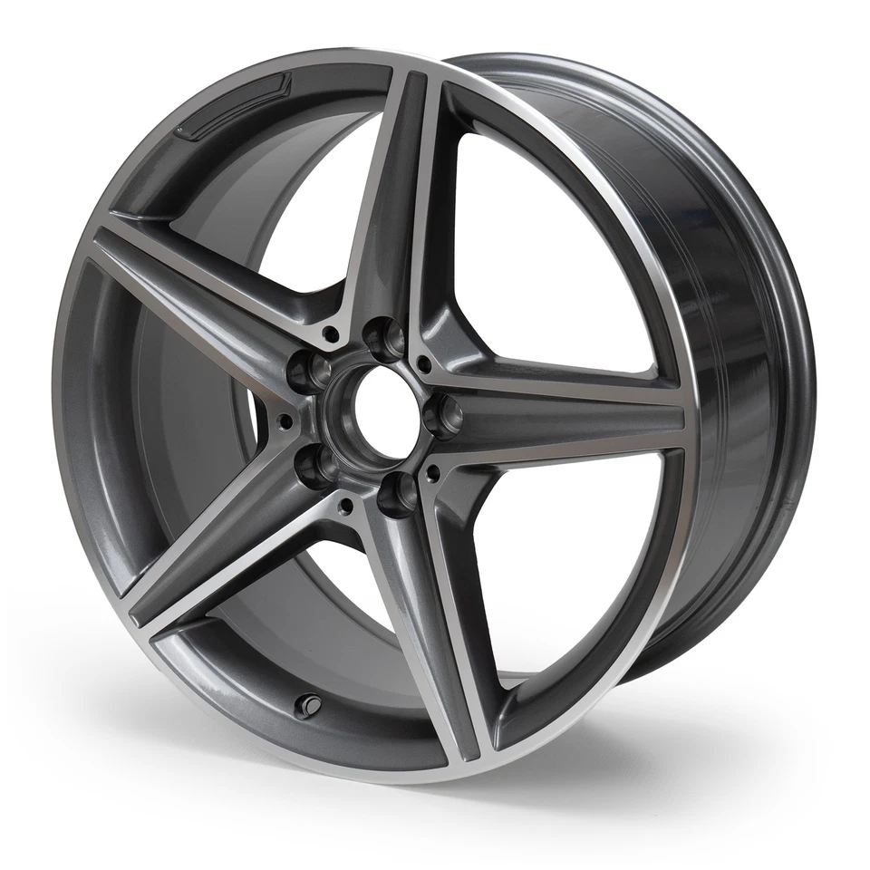 18" Replacement Wheel Rim For Mercedes-Benz CLA250 C250 C300 E300 E350 S350 - Image 4 of 4