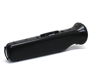 C.C. Shiny Case II Posaunenkoffer CC2-TB-PWBK Powder Black