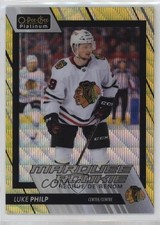 2023 O-Pee-Chee Platinum Marquee Rookies Neon Yellow Surge Luke Philp #214 0nr3