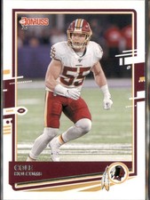 Cole Holcomb 2020 Donruss Washington Redskins #242
