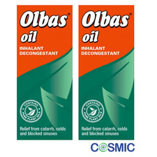 2 X Olbas Oil Inhalant Decongestant, 12ml