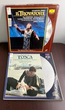 Laserdisc/CD Video Opera Performance Set: Il Trovatore and Tosca Ex-Library 