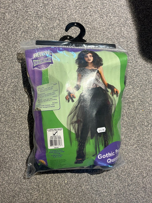 Rubie's Official Goth Prom Queen, Halloween Mädchen Kostüm GOTH PROM QUEEN 10-12