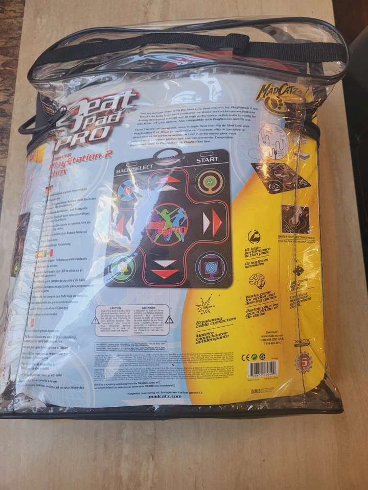 Mad Catz Beat Pad Pro for Xbox & Playstation 2 Dance Dance Revolution  - Image 2 of 2