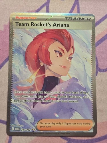 Team Rocket's Ariana 237/182 Sv10: Destined Rivals Holo LP