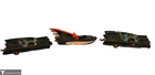 Vintage Corgi Toys 1960s Batman Batmobile Cars & Batboat Vehicle Toy Lot