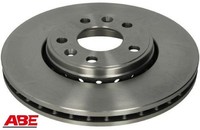2X Bremsscheibe ABE C3R042ABE 2 Bremsscheiben FüR Renault