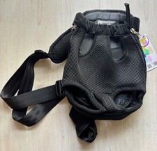 NEW Pawaboo pet carrier backpack small black adjustable dog backpack for travel