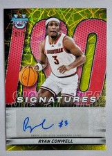 2025-26 Bowman Best University Ryan Conwell ISO Autograph Yellow Lazer /75 