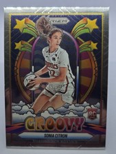2025 Panini Prizm WNBA #13 Sonia Citron Groovy Rookie RC