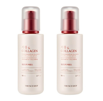 ? The Face Shop Pomegranate & Collagen Volume Lifting Essence 80ml x2 | Straf...