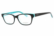 NEW Liz Claiborne L 437 0DB5 00 Black Turquoise 48mm Eyeglasses