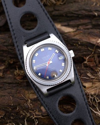 Skin Diver Uhr Masp 36mm Stahl Automatik AS 1903