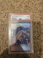 2020 Panini Luminance Josh Allen Jubilee Turkey Leg SSP PSA 9